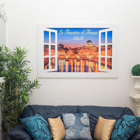 B ＆ B ラ フィネストラ ディ フロンテ 4* ローマ